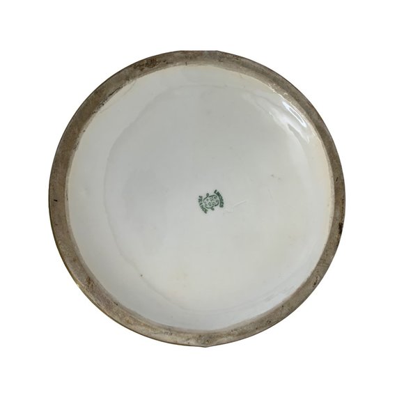 Limoges WG Tankard Pitcher Vase Hand Paint Grapes France 15" Gold Pink 6564 - Picture 7 of 10